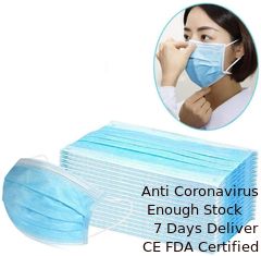 چین ماسک صورت یکبار مصرف لوازم بهداشتی Earloop ، ماسک محافظت از آلودگی هوا تامین کننده