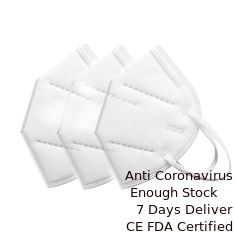 چین ماندگار Foldable FFP2 ماسک غیر بافته شده بیرونی ضد ویروس آرم سفارشی تامین کننده