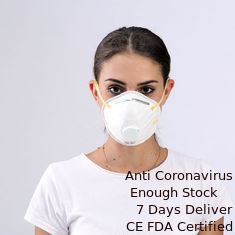 چین ماسک گرد و غبار یکبار مصرف فنجان شکل ، ماسک جام FFP1 / FFP2 با شیر تامین کننده
