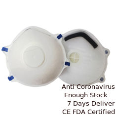 چین تنفس طراحی جام ماسک غیر بافته شده از گرد و غبار با استفاده از شیر OEM پذیرفته شده است تامین کننده