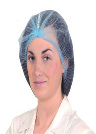 کلاه های پلاستیکی یکبار مصرف Bouffant ضد ویروس تحویل سریع CE FDA دارای گواهی تامین کننده