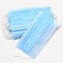 ماسک صورت یکبار مصرف با محیط زیست ایمنی شخصی با 3 عیار غیر بافته شده تامین کننده