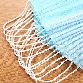 محافظت از صورت ماسک صورت Earloop 3 Ply با استفاده از سوراخ قابل تنظیم تامین کننده