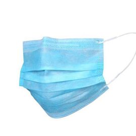 یکبار استفاده از ماسک صورت Earloop ایمنی شخصی ضد آب سبک وزن تامین کننده