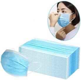 ماسک صورت یکبار مصرف لوازم بهداشتی Earloop ، ماسک محافظت از آلودگی هوا تامین کننده