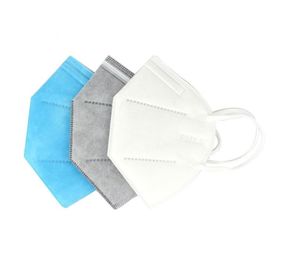 ماسک صورت محافظت شده در برابر تنفس 3D تاشو FFP2 ماسک صورت ضد آب با Earloop تامین کننده