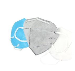 ماسک صورت محافظت شده در برابر تنفس 3D تاشو FFP2 ماسک صورت ضد آب با Earloop تامین کننده