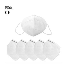 ماندگار Foldable FFP2 ماسک غیر بافته شده بیرونی ضد ویروس آرم سفارشی تامین کننده