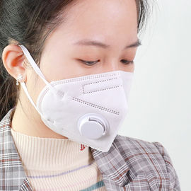 بهداشت محافظ N95 یکبار مصرف ماسک عمودی تاشو رنگی FFP2 ماسک صورت تامین کننده